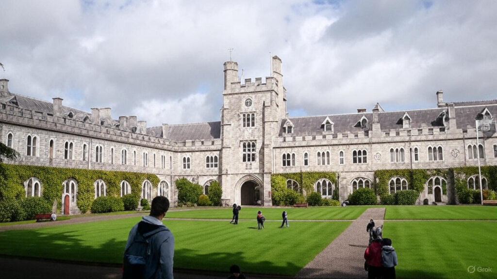Estudiantes españoles disfrutando de un año académico en Irlanda en un colegio de Munster, Cork