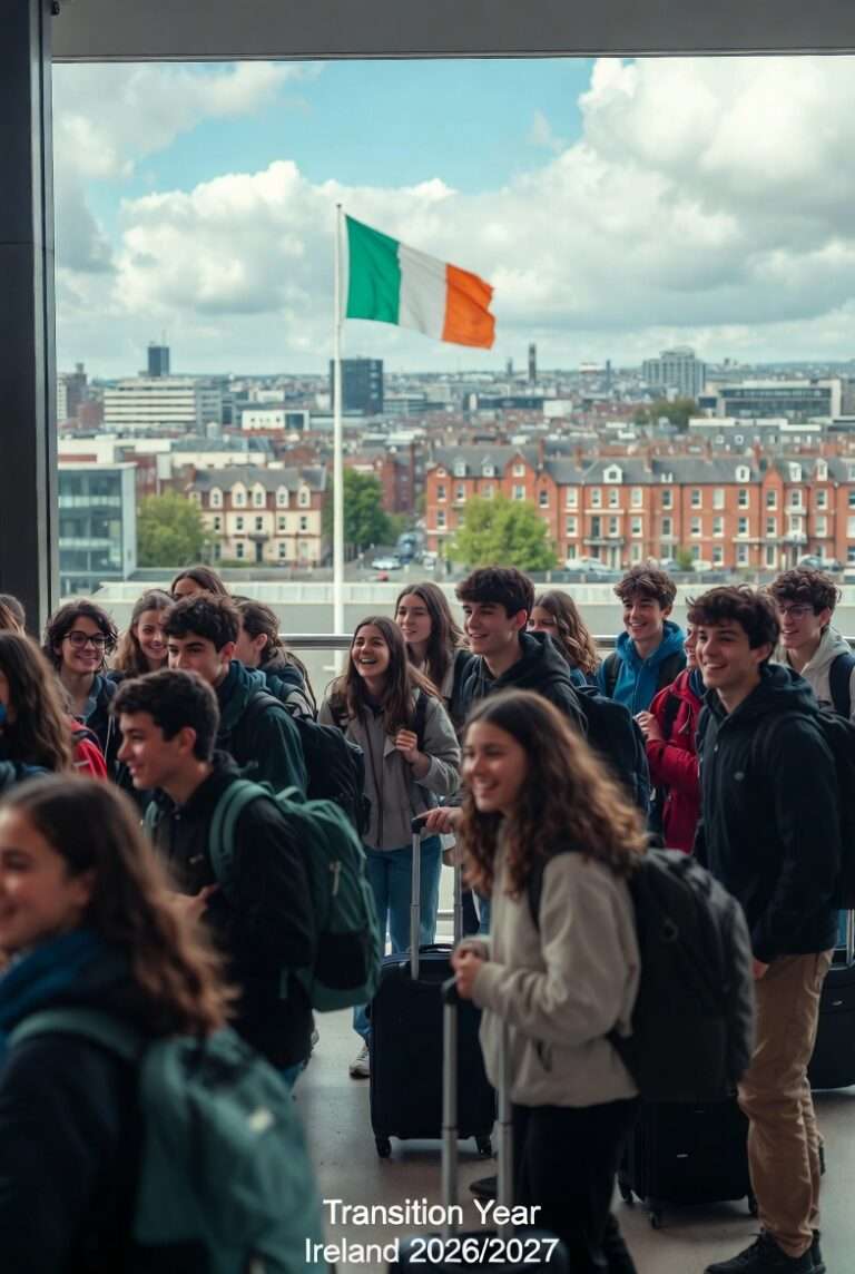 Alumnos de Transition Year Irlanda 2026 en Dublín