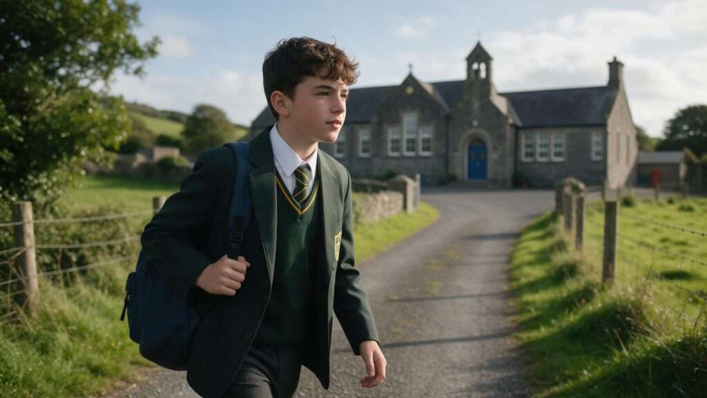Estudiante español realizando un año académico de ESO en Irlanda